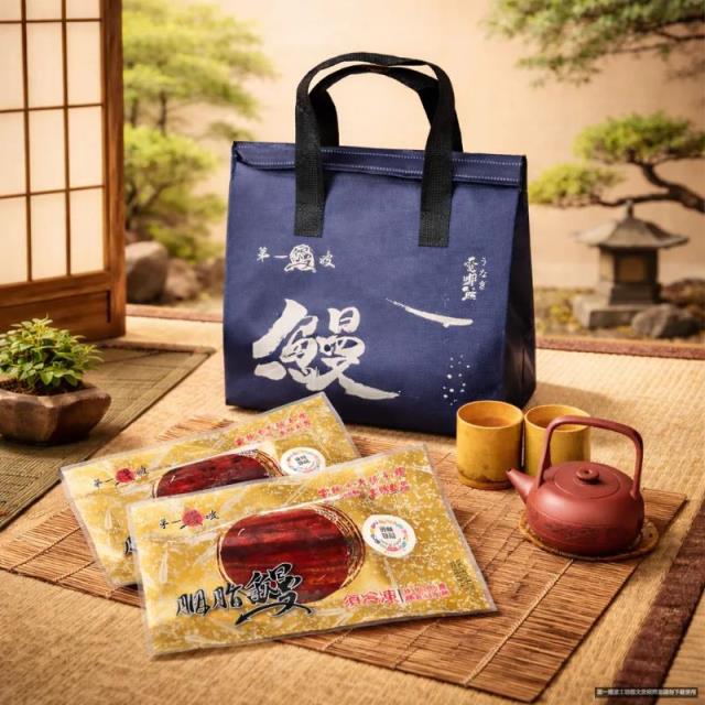 第一鰻波,胭脂鰻保冷袋禮盒(6片裝)